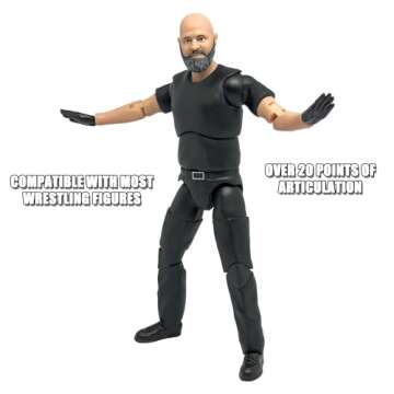 Ultimate MMA Referee with Deluxe Articulation for Mixed Martial Arts Action Figures