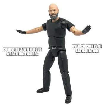 Ultimate MMA Referee with Deluxe Articulation for Mixed Martial Arts Action Figures