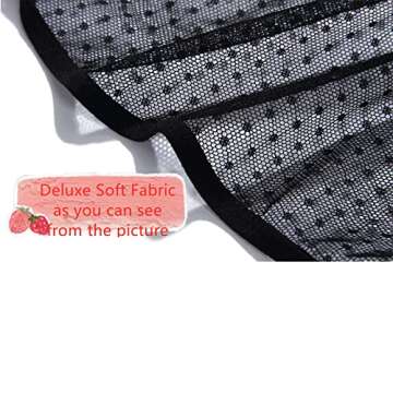 ILEVIHAM Sheer Thong Women's Sexy Lingerie Bodysuit XL