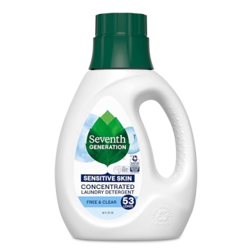 Seventh Generation Free & Clear Laundry Detergent - Eco-Friendly & Fragrance-Free