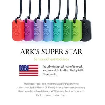Durable Sensory Chew Necklace for Kids - ARK Super Star
