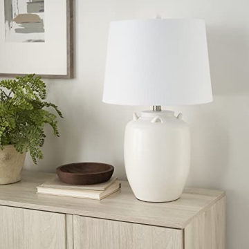 Nourison Farmhouse Ceramic Jug Table Lamp for Every Space