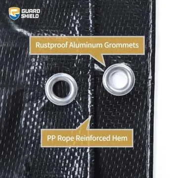 GUARD SHIELD 8x10 Feet Lightweight Waterproof Tarps