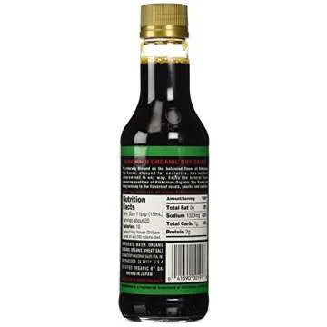 Kikkoman Organic Naturally Brewed Soy Sauce, 10 Ounce