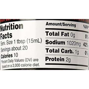 Kikkoman Organic Naturally Brewed Soy Sauce, 10 Ounce