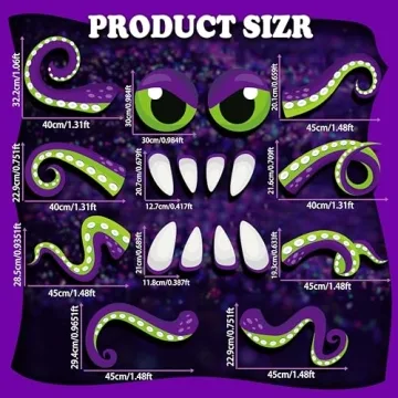 Cinrobiye Halloween Trunk or Treat Kit for SUVs