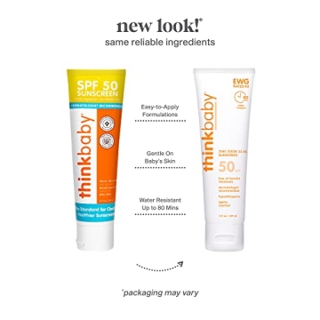 Thinkbaby SPF 50+ Mineral Sunscreen for Sensitive Skin