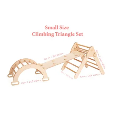 Smartwoodstore Toddler Climbing Set Indoor Playground Fun