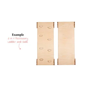 Smartwoodstore Toddler Climbing Set Indoor Playground Fun