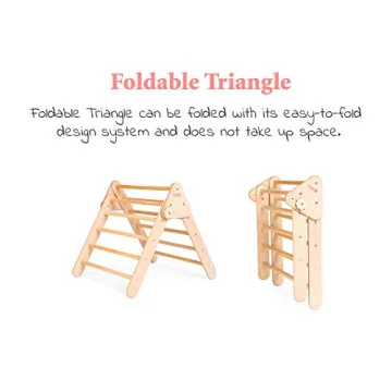 Smartwoodstore Toddler Climbing Set Indoor Playground Fun