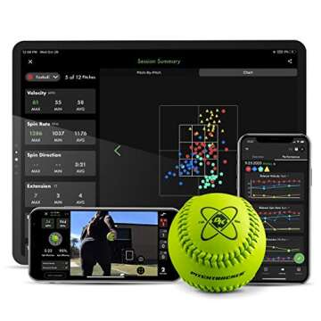 Diamond Kinetics PitchTracker Softball for Real-Time Data