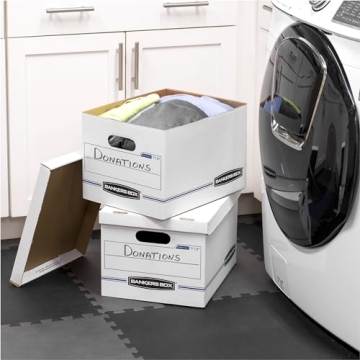 Bankers Box 6 Pack Durable File Storage Boxes