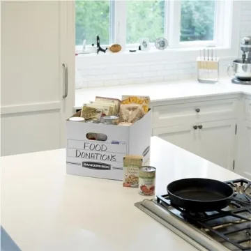 Bankers Box 6 Pack Durable File Storage Boxes