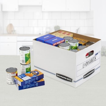 Bankers Box 6 Pack Durable File Storage Boxes