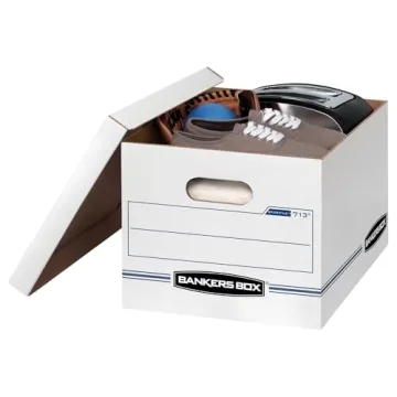 Bankers Box 6 Pack Durable File Storage Boxes