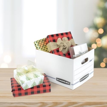 Bankers Box 6 Pack Durable File Storage Boxes