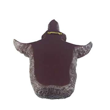 jinhuoba Tree Face Decors Wild Bird Feeders, Whimsical Big Eyes Old Man Face for Tree Hugger Yard Art Garden Sculptures