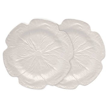 Bordallo Pinheiro Cabbage Charger Plate Set of 2