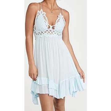 Free People Women's Adella Slip Seawashed SM One Size
