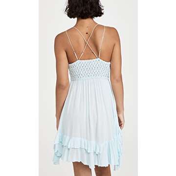 Free People Women's Adella Slip Seawashed SM One Size
