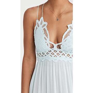 Free People Women's Adella Slip Seawashed SM One Size