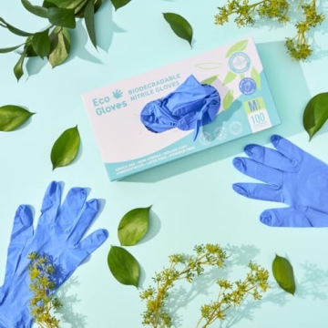 Eco Gloves Biodegradable Nitrile Disposable Gloves for All