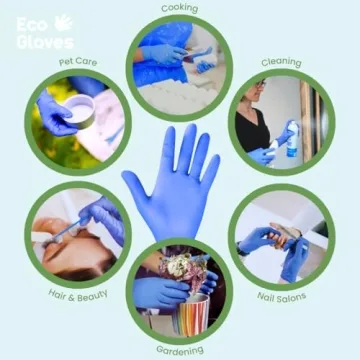 Eco Gloves Biodegradable Nitrile Disposable Gloves for All