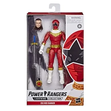 Power Rangers Zeo Red Ranger 6-Inch Collectible Action Figure