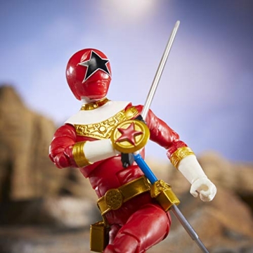 Power Rangers Zeo Red Ranger 6-Inch Collectible Action Figure