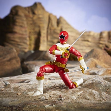 Power Rangers Zeo Red Ranger 6-Inch Collectible Action Figure