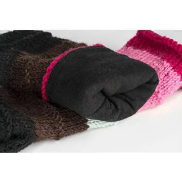 Tribe Azure Fair Trade Wool Arm Warmers for Women