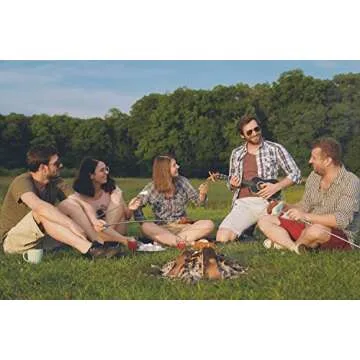 MOSKILA Marshmallow Roasting Sticks - 32-Inch Extendable Forks