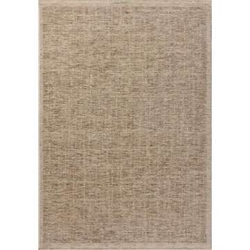 Loloi II Winston Collection WIT-01 Taupe/Bone 2'-7" x 8'-0" Runner Rug, .38" Pile Height, Soft, Dura...
