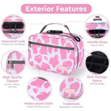 Large Smell Proof Bag with 11 Accessories by BOYISTARG