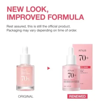Anua Peach 70 Niacinamide Serum Brightening Hydrating Face Care