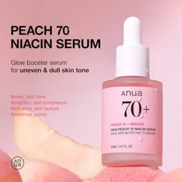 Anua Peach 70 Niacinamide Serum Brightening Hydrating Face Care