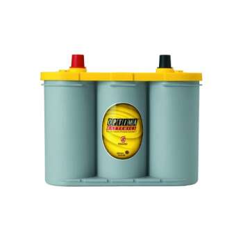 OPTIMA Batteries High Performance D34 YellowTop Dual Purpose Sealed AGM Car, Truck and SUV Battery, 750 CCA, Maintenance Free, Versitile Mounting