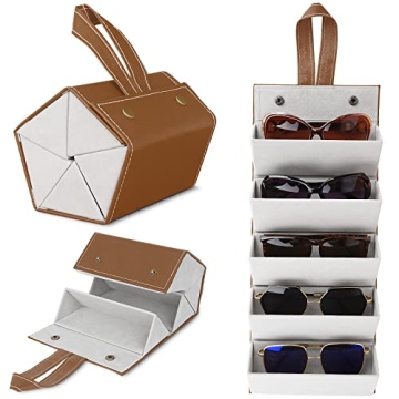Biovioy Sunglass Storage Organizer for Travel & Home