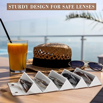 Biovioy Sunglass Storage Organizer for Travel & Home