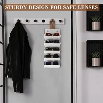 Biovioy Sunglass Storage Organizer for Travel & Home