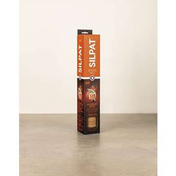 Silpat The Original Perfect Pastry Non-Stick Silicone Countertop Workstation Mat, 15-1/8" x 23"