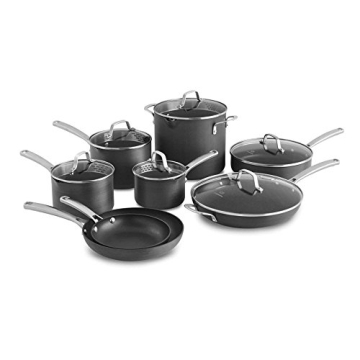 Calphalon Classic Nonstick Hard-Anodized 14-Piece Cookware Set for Efficient Cooking