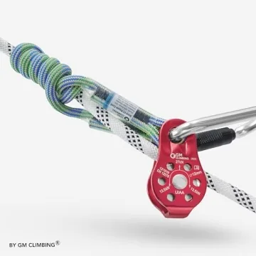 GM CLIMBING 27kN Micro Pulley for Climbing and Rigging