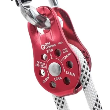 GM CLIMBING 27kN Micro Pulley for Climbing and Rigging