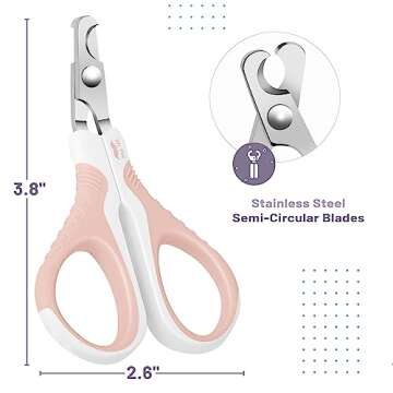 Mr. Pen- Cat Nail Clipper, Pink Cat Nail Trimmer, Cat Nail Clippers, Cat Claw Clippers, Cat Clippers...