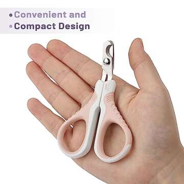 Mr. Pen- Cat Nail Clipper, Pink Cat Nail Trimmer, Cat Nail Clippers, Cat Claw Clippers, Cat Clippers for Nails, Pet Nail Clippers, Kitten Nail Clipper, Small Dog Nail Clipper, Cat Claw Trimmer