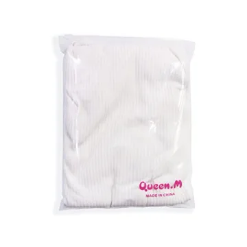 Queen.M Women's Basic Solid Bodysuit - Stylish and Versatile