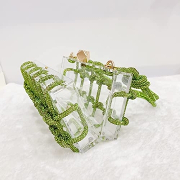 Stylish Rhinestone Acrylic Clutch for Every Occasion