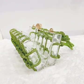 Stylish Rhinestone Acrylic Clutch for Every Occasion