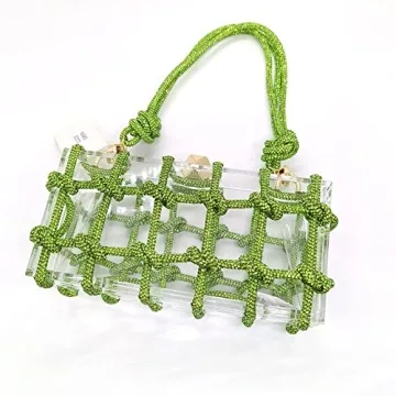 Stylish Rhinestone Acrylic Clutch for Every Occasion